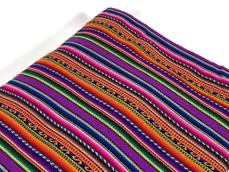Peruvian Inca Woven Fabric by the YARD. South American Bayeta | Etsy