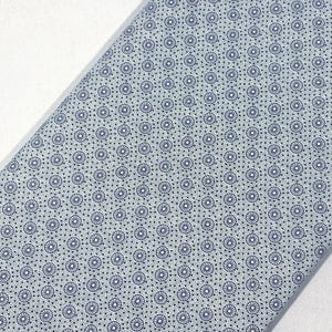 South African Shweshwe Fabric by the YARD. DaGama White Indigo Snowflakes. 100% Quilting Cotton.