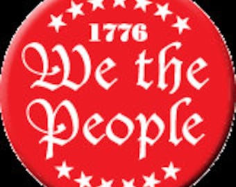 1776 Vi folket-knappen