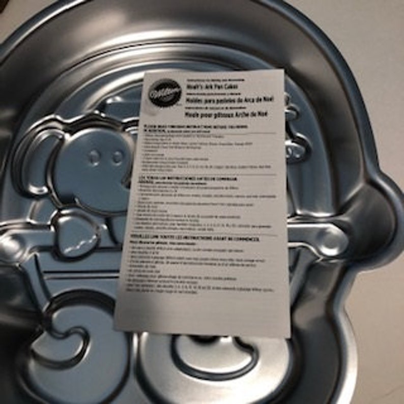 Wilton Noah Ark Cake Pan 2105-0249 Rainbow New Style