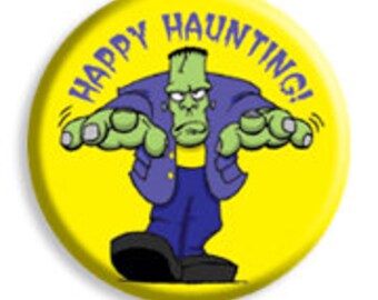 Happy Haunting! Button