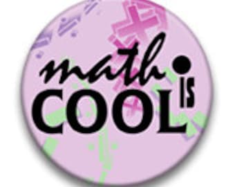 Math is  Cool Button