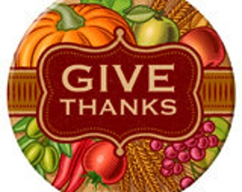 Give Thanks Button