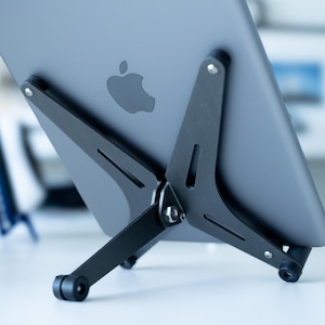 F2 iPad Stand – Adjustable Aircraft Aluminum Tablet Holder | Limited Quantities
