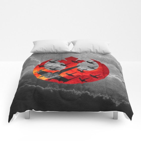 Star Wars Expanded Universe Wraith Squadron Comforter Rebel Etsy