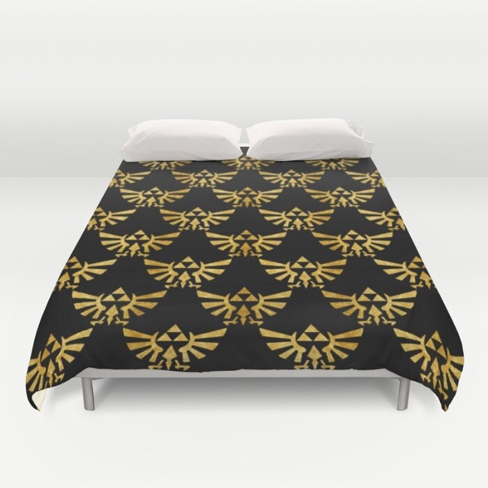 Zelda Duvet Cover Nintendo S Hylian Crest 50