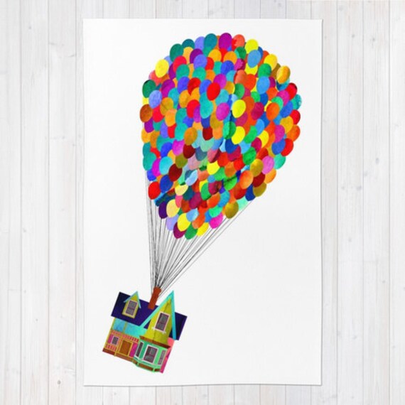 Disney's Pixar's Up Rug Up Throw Rug Up