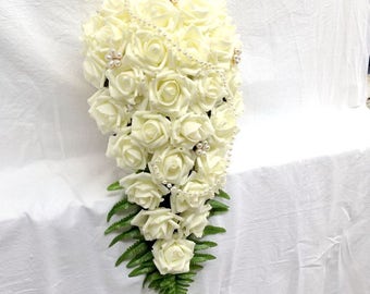 Cascade Bouquet Etsy