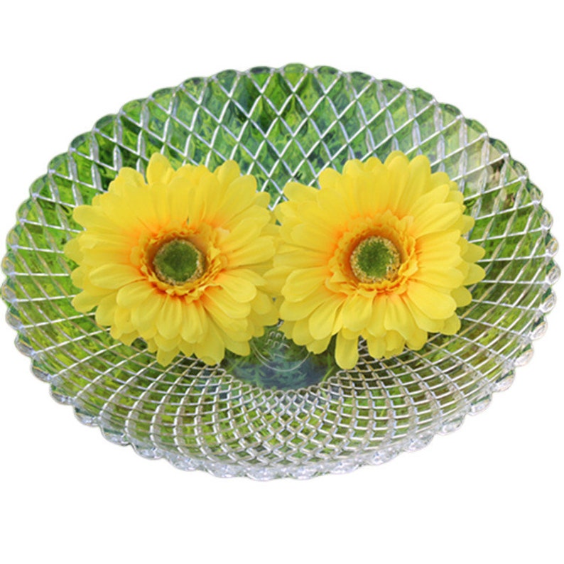 Artificial Flower Heads Bulk Flowers Silk Gerbera Daisy 100 Etsy