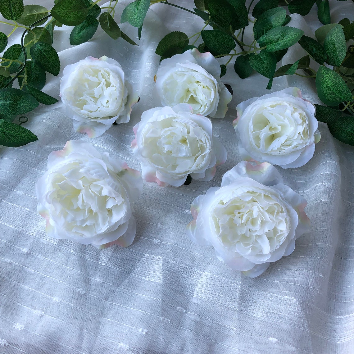 Artificial Silk Flower Heads Bulk Wholesale 100 Simulation Etsy