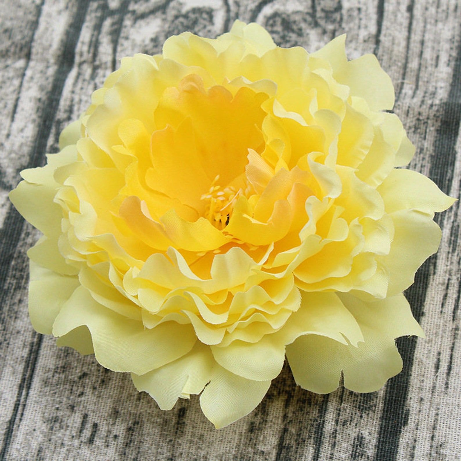 10pcs Large Peony Flower Heads Silk Artificial Flowers for Etsy