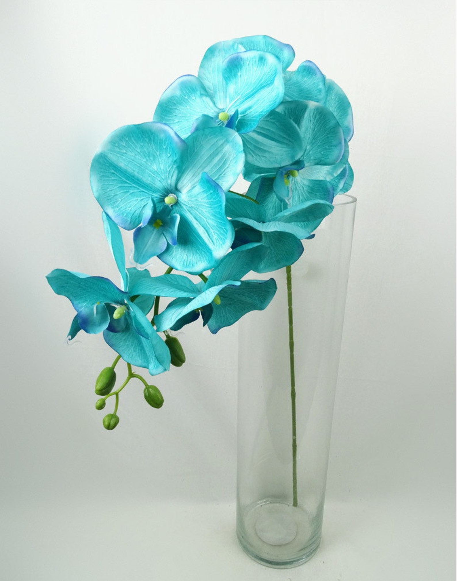 Artificial Flowers Orchids Silk Butterfly Phalaenopsis for Etsy