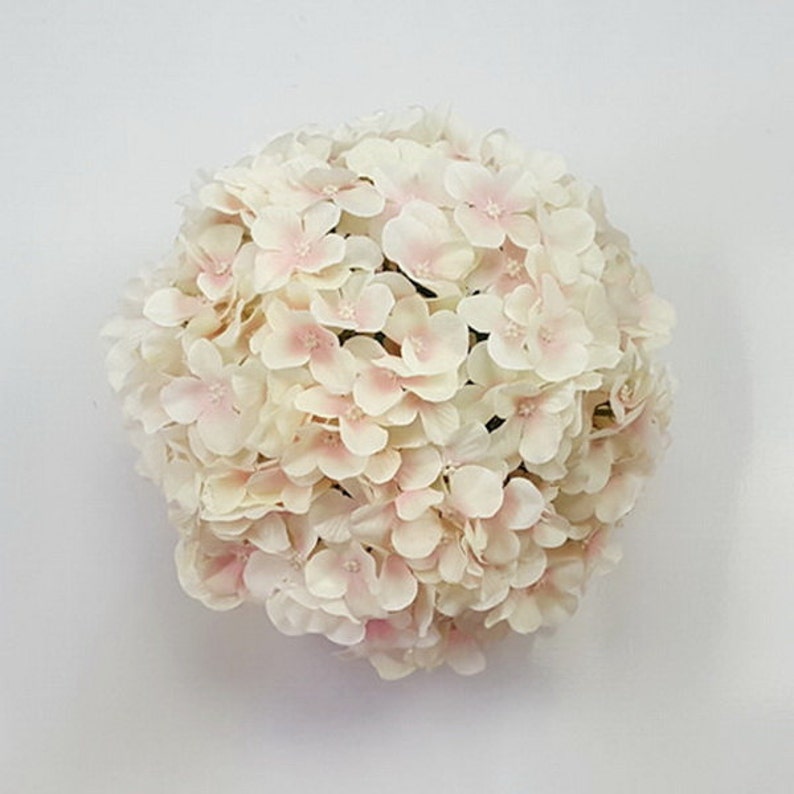 Silk Flower Ball Artificial Hydrangea Flower Ball Pomander 7 Etsy