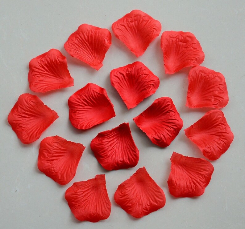 Red Silk Rose Petals Bulk at Jack Way blog