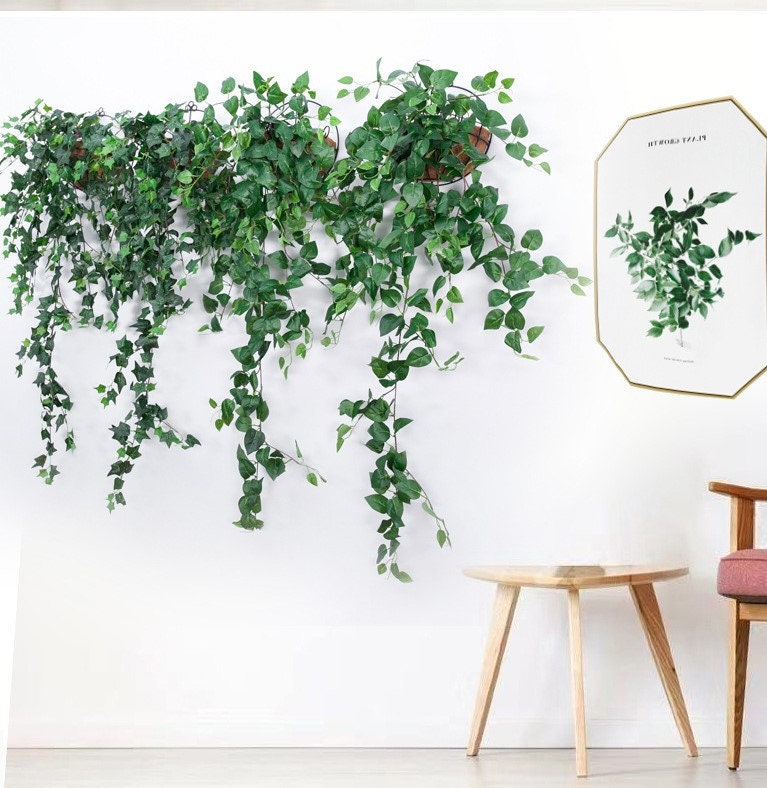 Fake Outdoor Hanging Plants Ivy Vines Artificial Foliage for Etsy