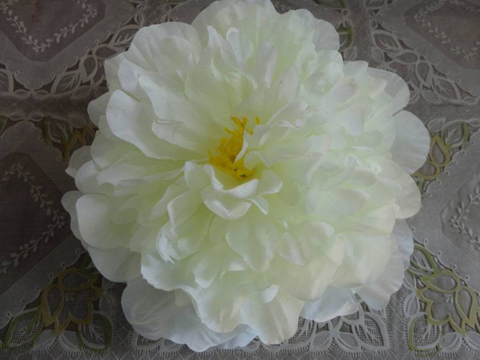 Silk Peony Artificial Flower Heads Large Peonies 10 Flowers Etsy