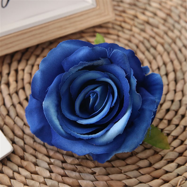 Wholesale Flower Heads Velvet Roses Artificial Bulk Flowers Etsy