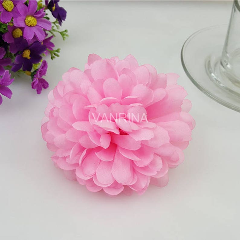 Bulk Silk Flowers Artificial Flower Heads Daisy 100 Flowers Etsy