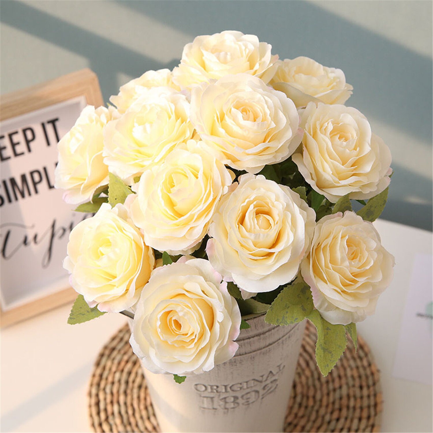 Artificial Silk Flowers for Wedding & Romantic Party