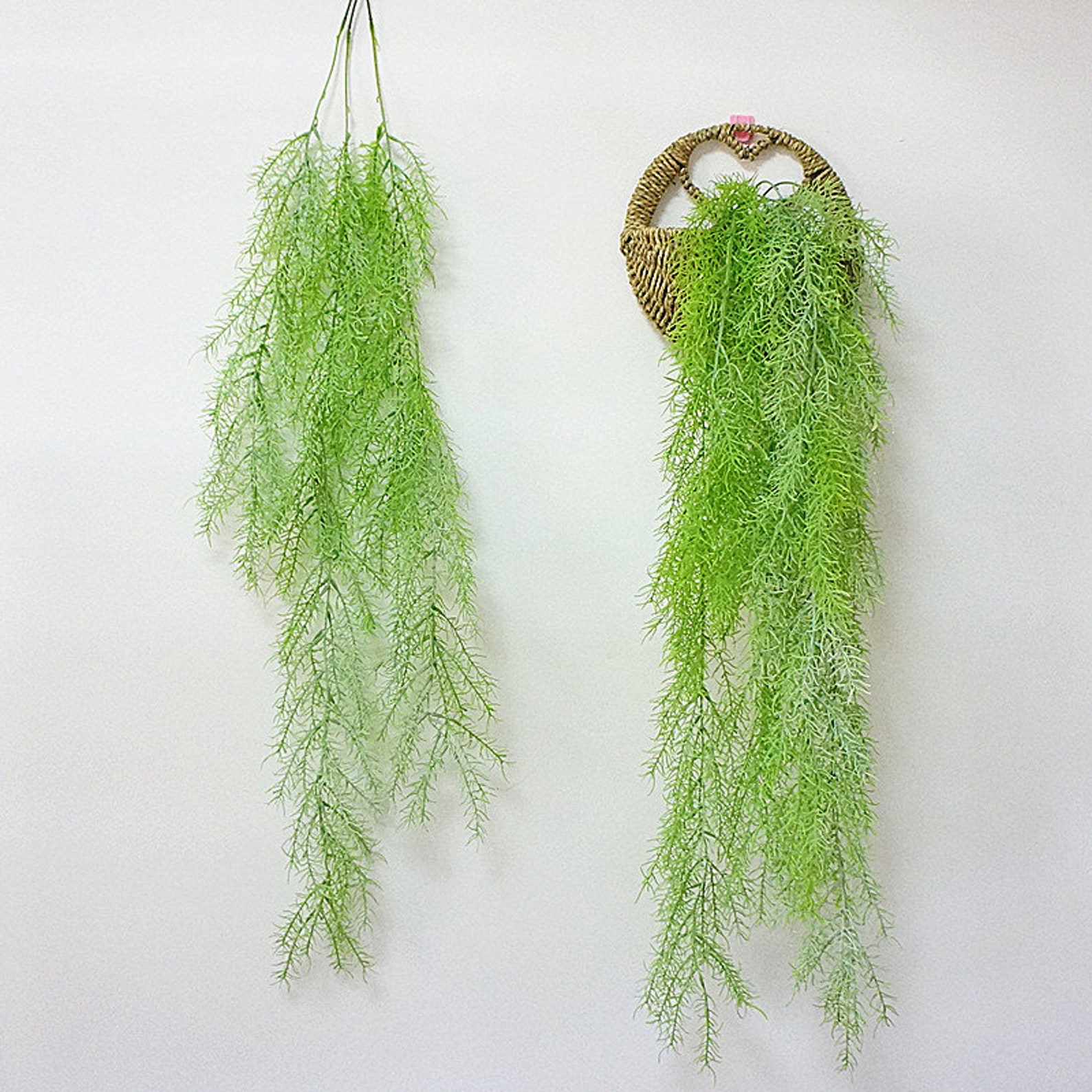 Fake Hanging Plants Wall Planters Indoor Outdoor Hanging Etsy