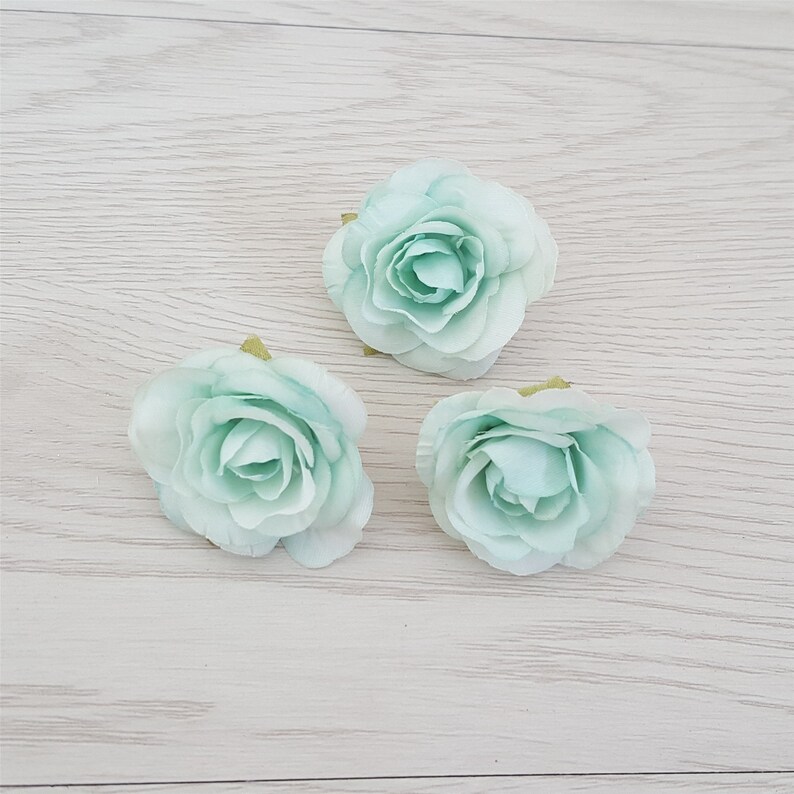 Small Silk Rose Heads Fake Flowers Bulk Rose Heads Wholesale Etsy