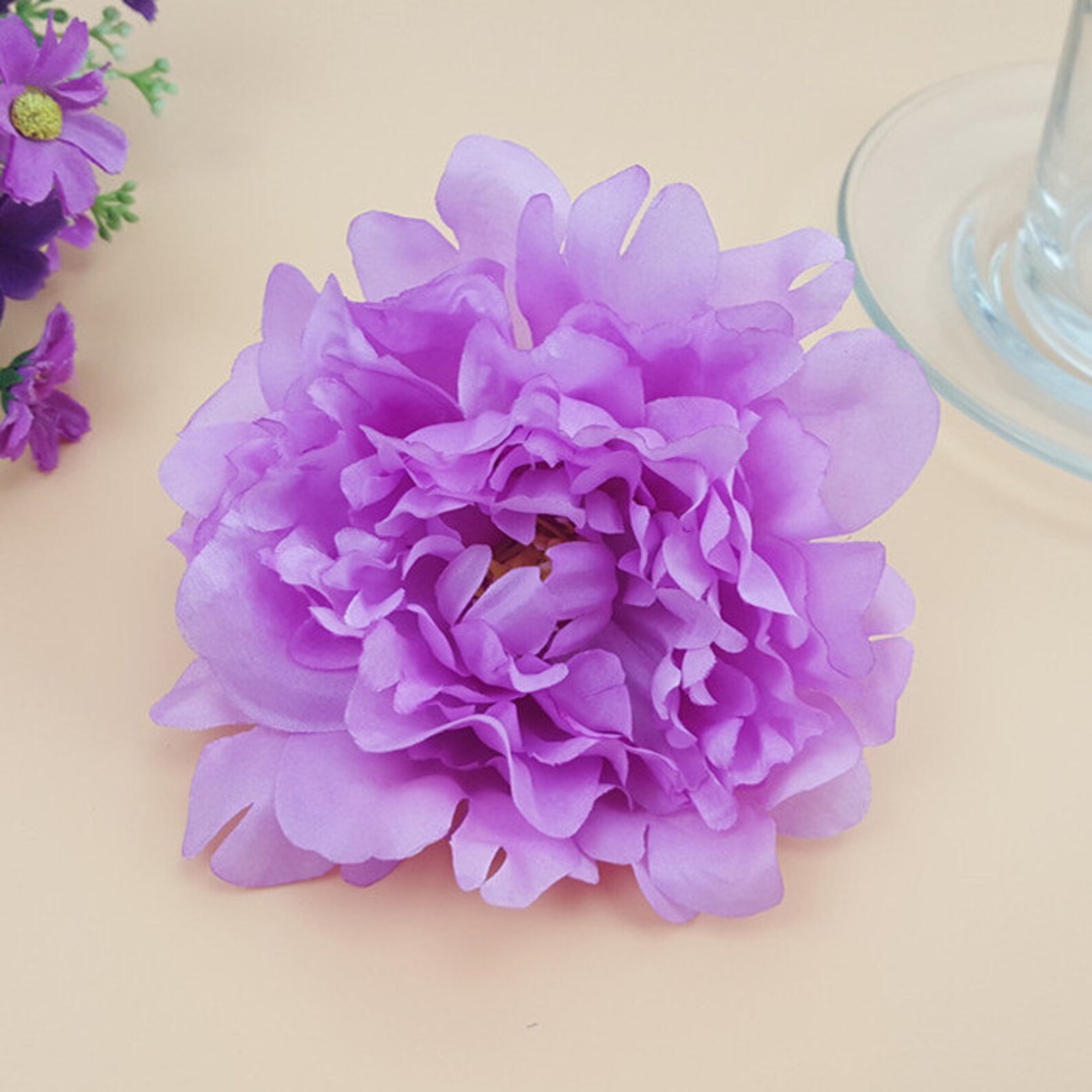 Large Silk Peony Flower Blooms Fake Peonies for Flower Wall Etsy