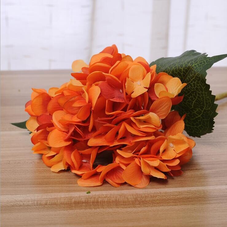 Light Blue Hydrangea Real Like Artificial Silk Hydrangea Etsy UK