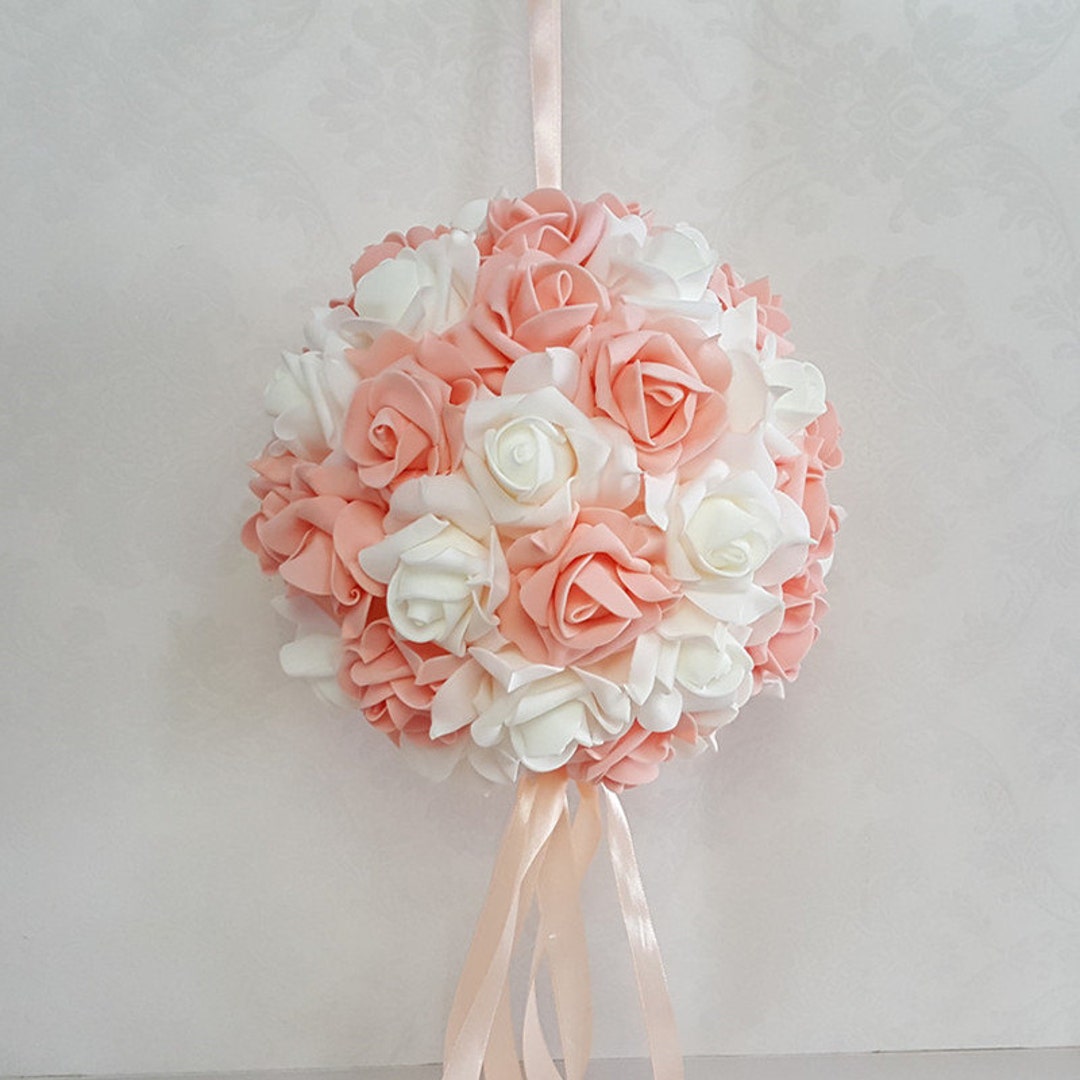 Foam Roses Flower Ball Kissing Balls Foam Flower Balls Pomander Balls