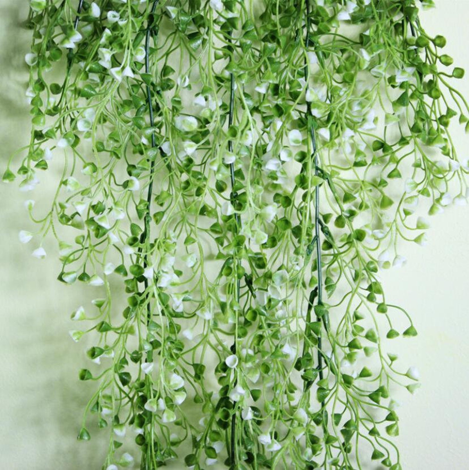 Fake Plants Indoor Hanging Basket Filler Plastic Plants 4 Etsy
