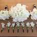 White Calla Lilly Bouquet White Bridal Bouquet Bridesmaids Bouquet White Call Lily Boutonniere PU Real Touch Calla Lilies Bouquets DJ-77