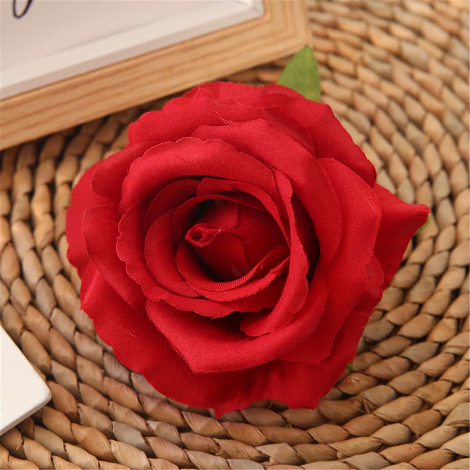 Wholesale Flower Heads Velvet Roses Artificial Bulk Flowers Etsy