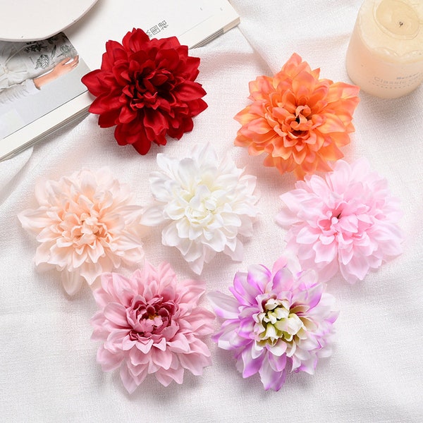 Silk Flower Heads Etsy