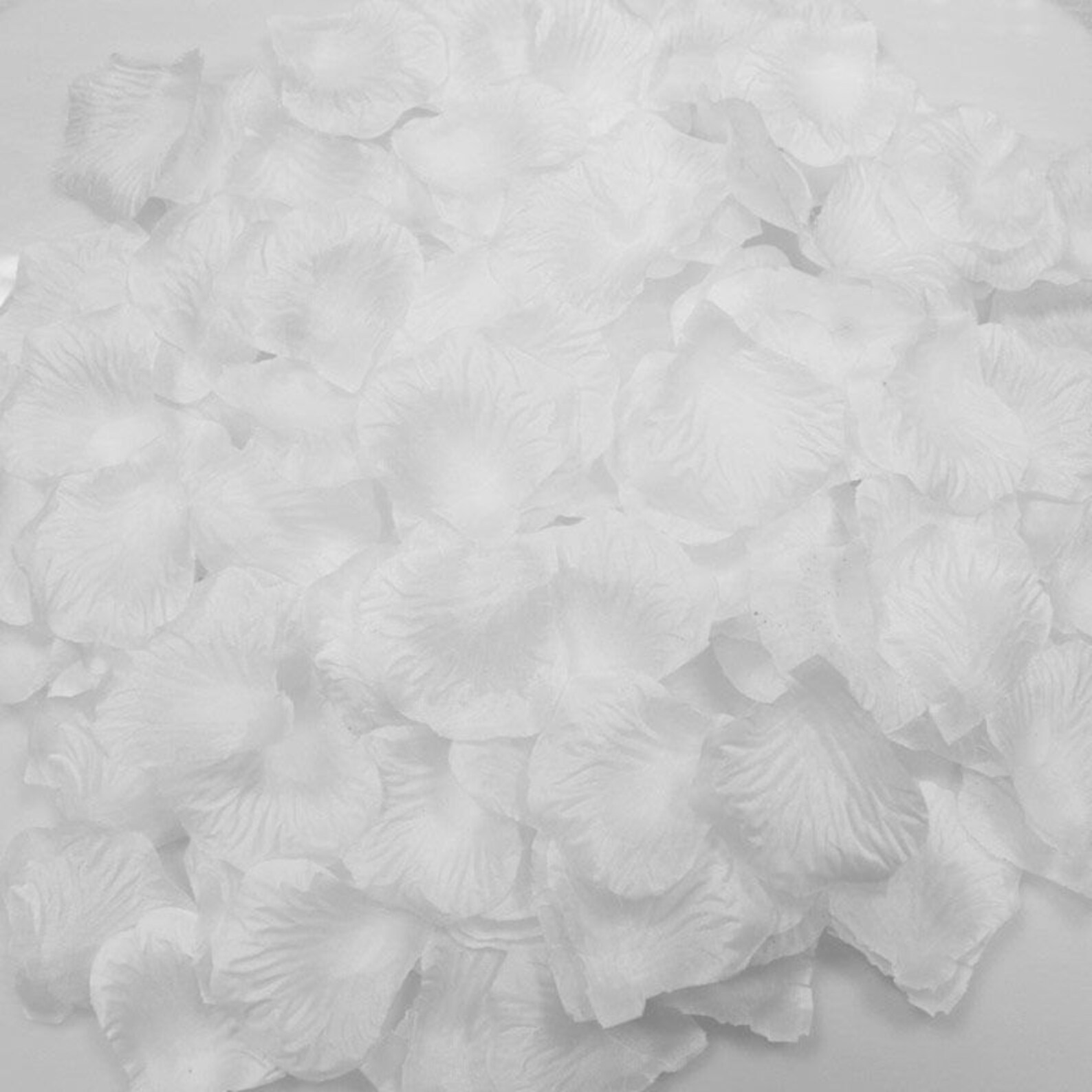 1000 Pcs White Rose Petals Bulk Silk Rose Petals Artificial Etsy
