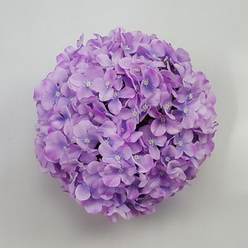 Silk Flower Ball Artificial Hydrangea Flower Ball Pomander 7 Etsy