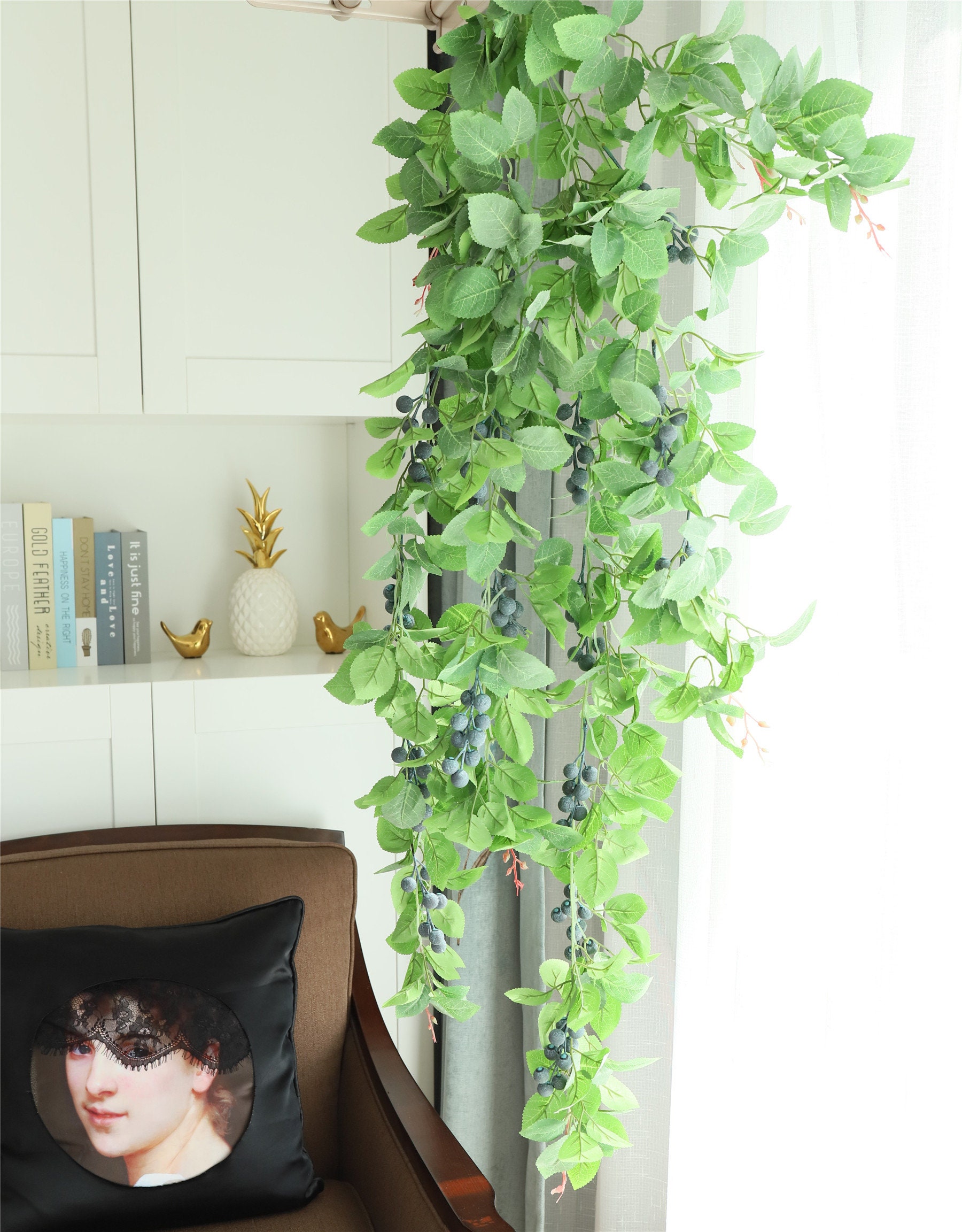 Artificial Leaf Garland Fake Vine Plant - VANRINA