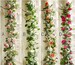 Flower Ivy Garland 86'Artificial Silk Rose Garland 2 Strands Fake Flower Ivy Leaf Vine Plants Home Hanging  Wedding Decor MGT-025 