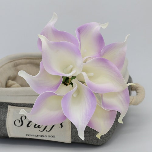 Light Purple Calla Lilies Lilac Wedding Flowers Calla Lily Etsy