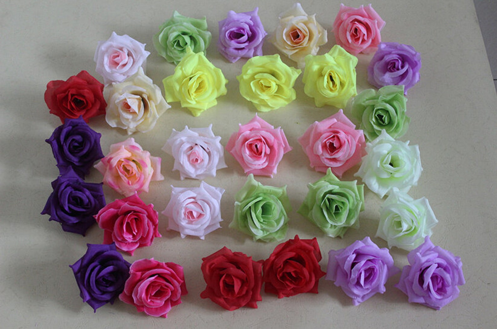 Silk Rose Heads Wholesale Artificial Flowers 100 Rose Buds For Etsy