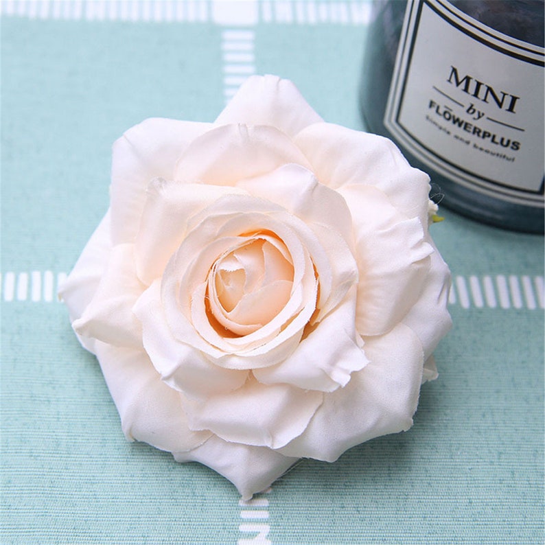 Silk Rose Flowers Quality Flowers Artificial Rose Flower Look Etsy
