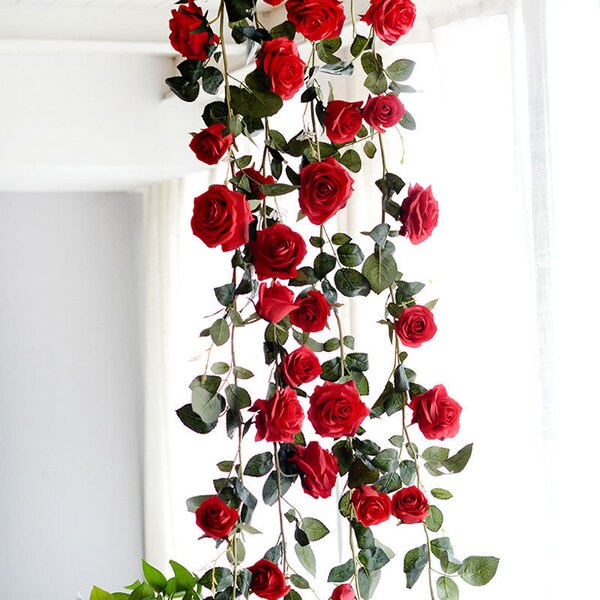 Silk Flower Hanging Baskets Etsy