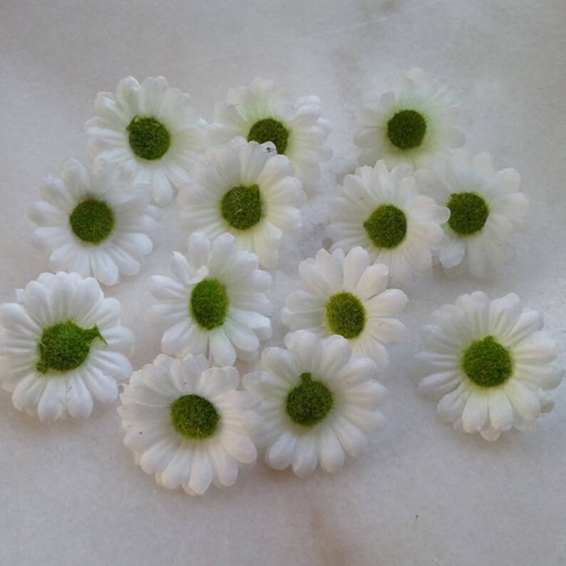Mini Gerbera Daisy Sunflowers Flower Heads 4cm Silk Daisy Mini Flowers 100pcs Wholesale Flowers For DIY Crafts Hair Clips Clothes CJ-XZJ