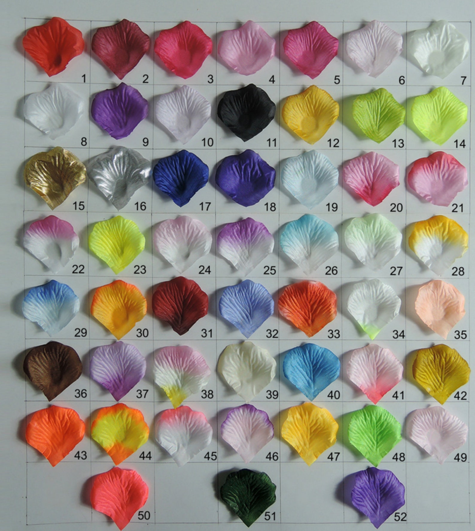 Wholesale Silk Rose Petals Artificial Bulk Flower Petals 1000 Etsy