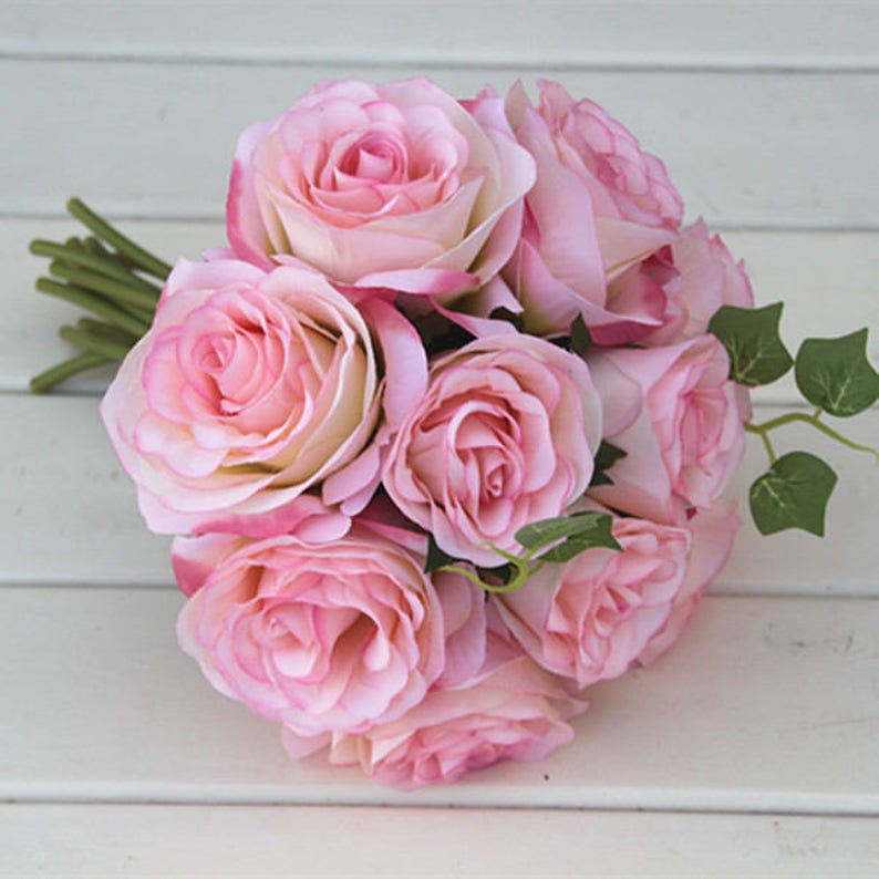 Image Bouquet De Fleurs Roses