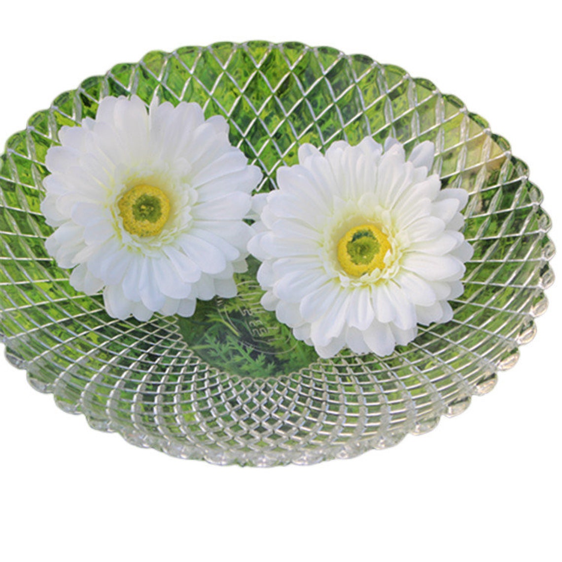 Artificial Flower Heads Bulk Flowers Silk Gerbera Daisy 100 Etsy