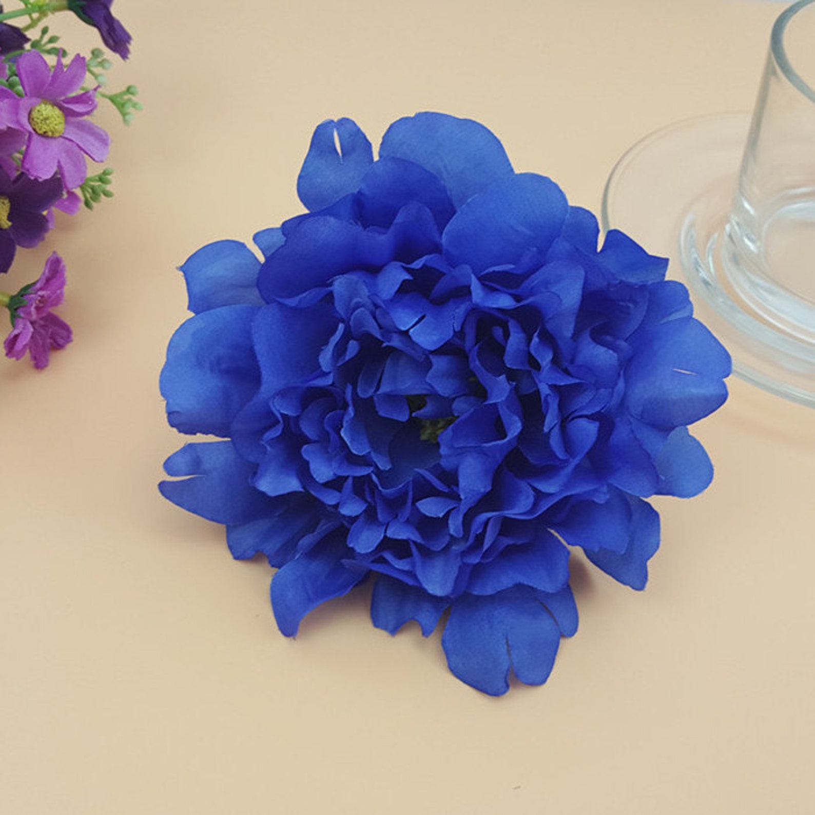 Large Silk Peony Flower Blooms Fake Peonies for Flower Wall Etsy