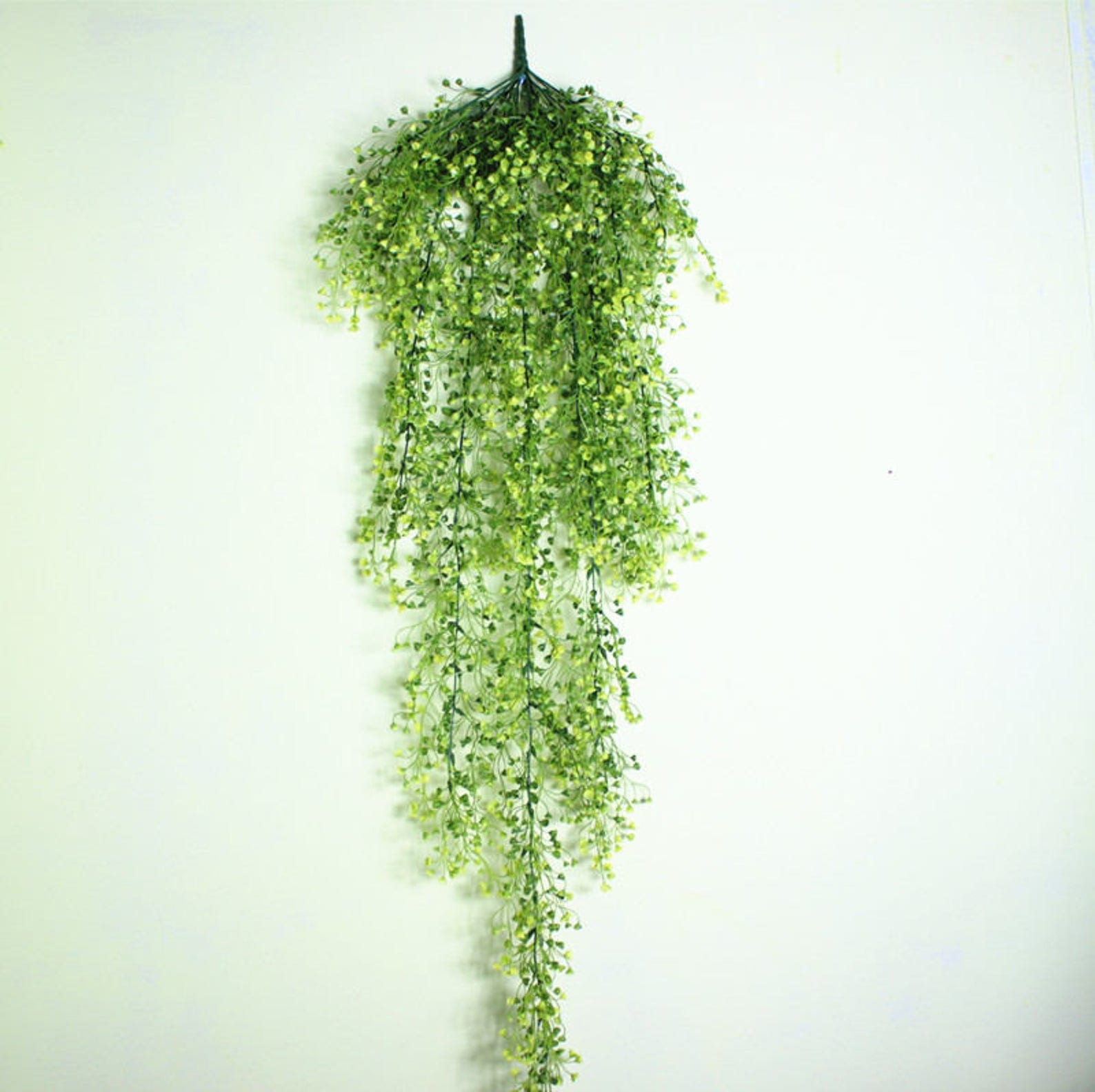 Fake Plants Indoor Hanging Basket Filler Plastic Plants 4 Etsy