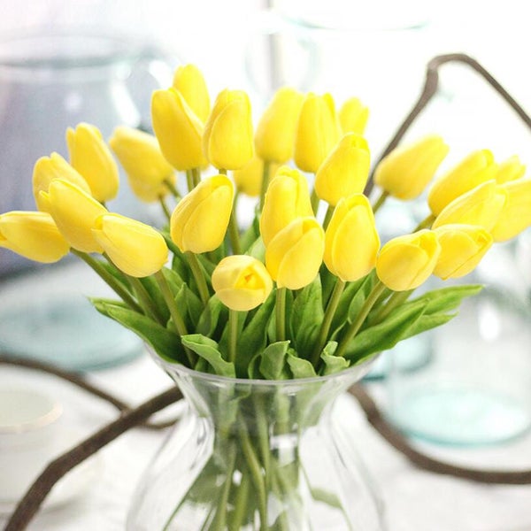 Yellow Tulips Etsy