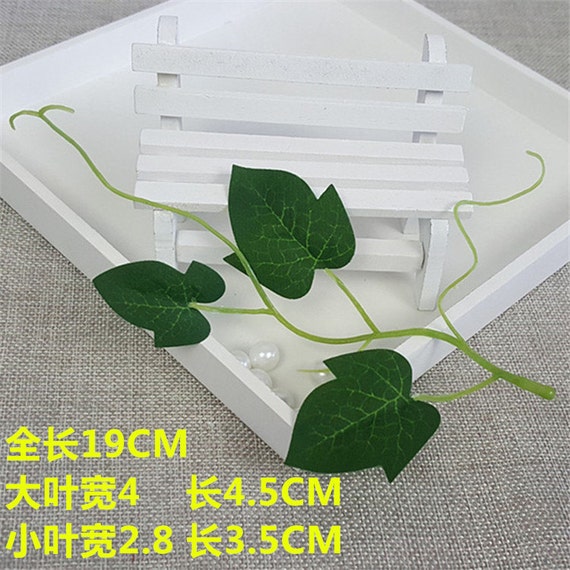 Artificial Silk Rose Leaf, 40 Pcs Artificial Greenery Fake Leaves