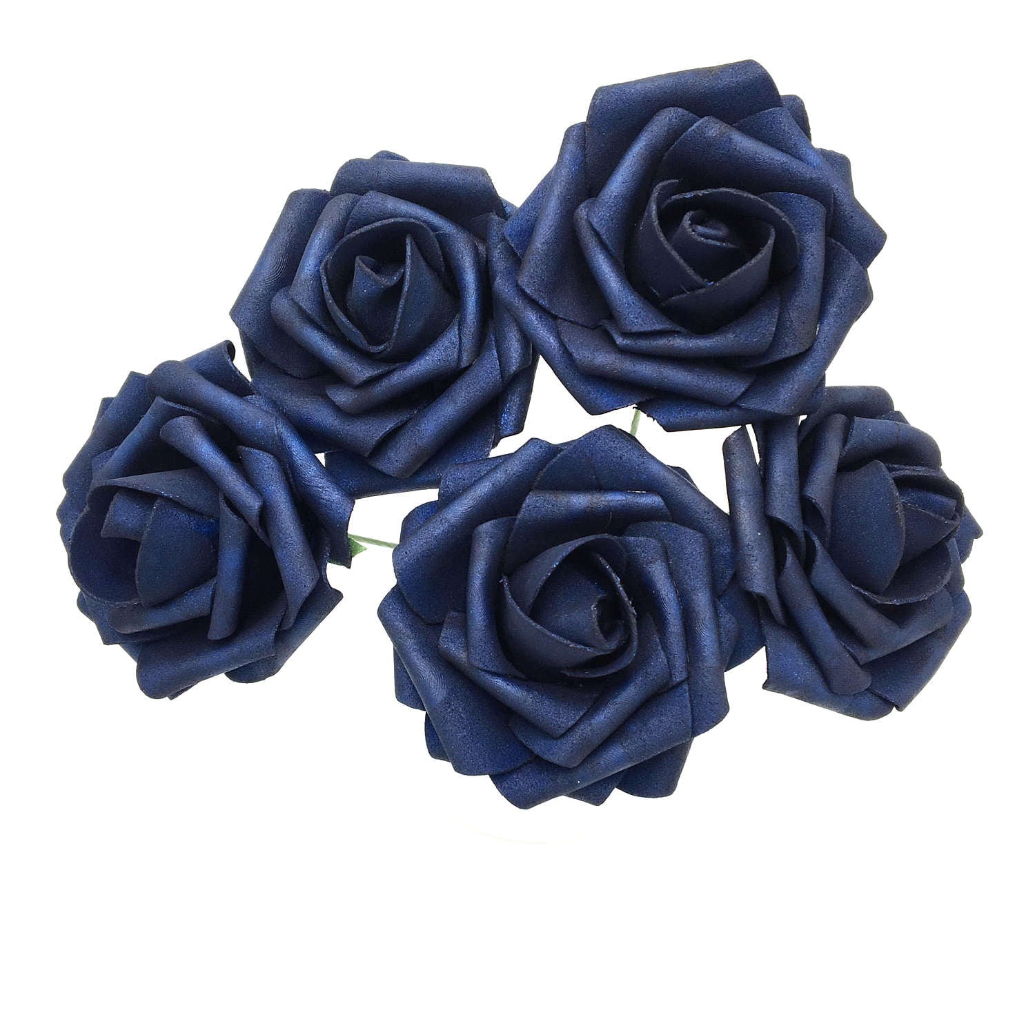 Mariage bleu marine fleurs artificielles Rose fleurs bleus | Etsy