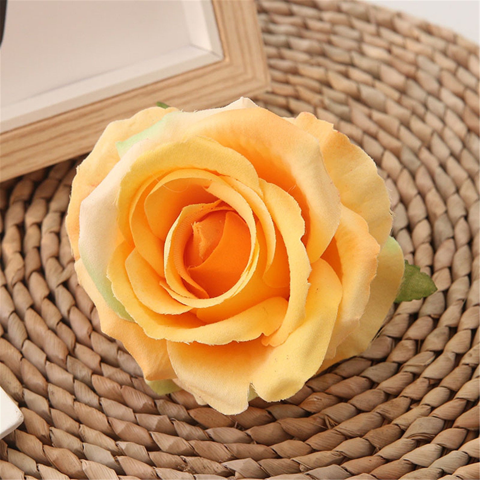 Wholesale Flower Heads Velvet Roses Artificial Bulk Flowers Etsy